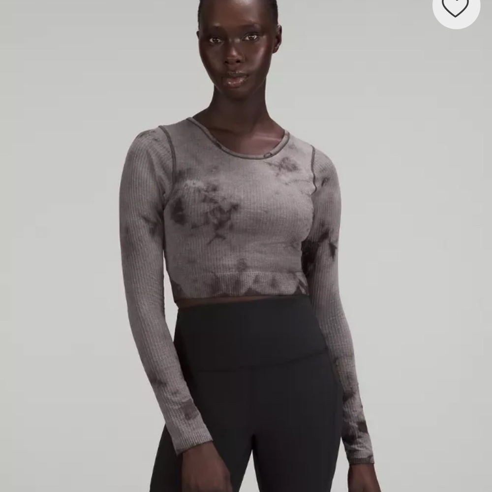 NWOT Ebb to street cropped long sleeve top